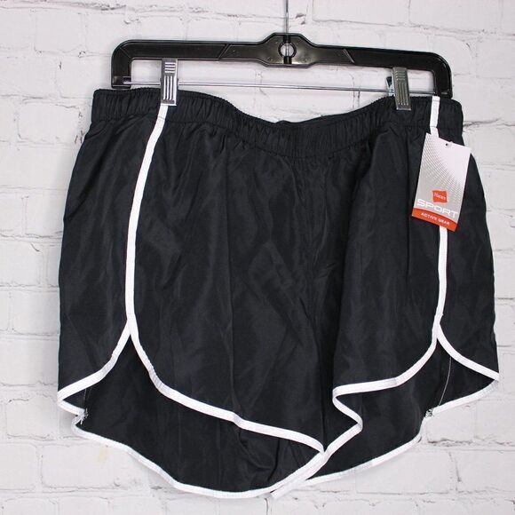 Women's HANES Active Gear Sport Run Shorts - Picture 1 of 3